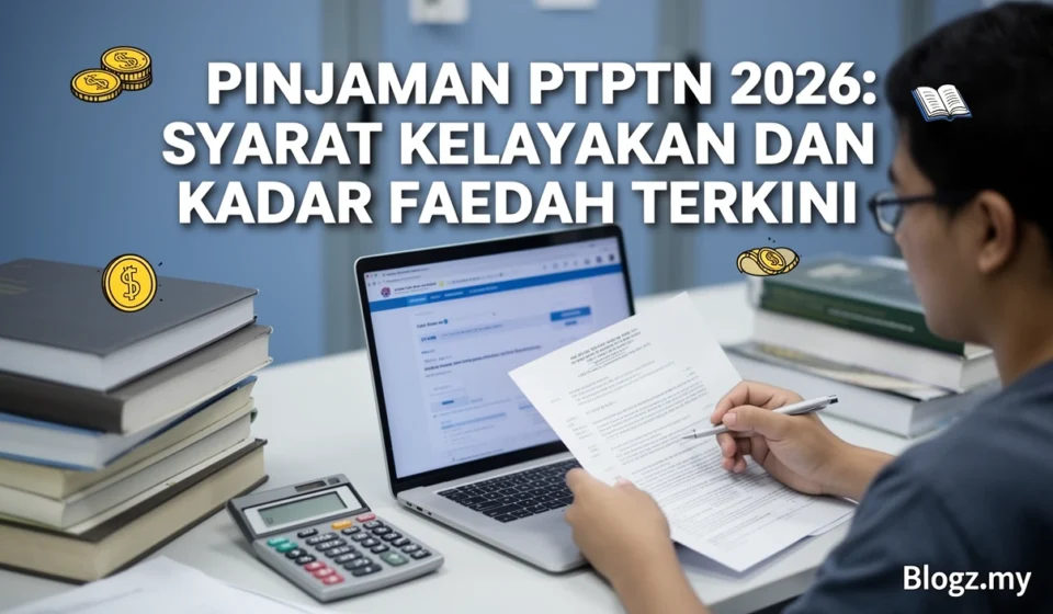 Pinjaman PTPTN 2026: Syarat Kelayakan dan Kadar Faedah Terkini