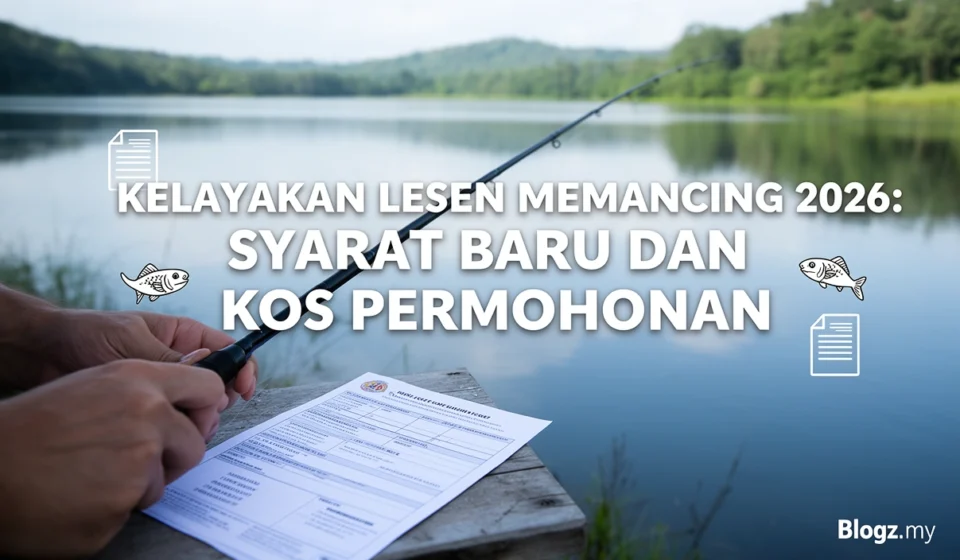 Kelayakan Lesen Memancing 2026: Syarat Baru dan Kos Permohonan