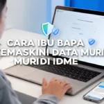 Cara ibu bapa kemaskini data murid di idMe