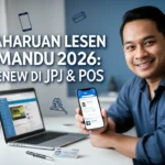 Pembaharuan Lesen Memandu 2026: Cara Renew di JPJ & Pos