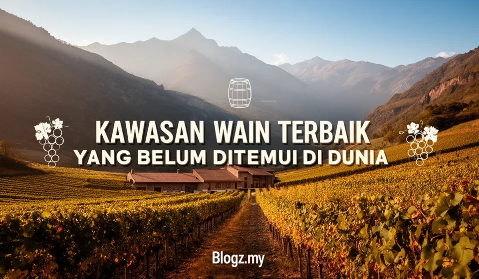 Kawasan wain terbaik yang belum ditemui di dunia Kawasan wain terbaik yang belum ditemui di dunia