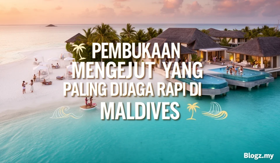 Pembukaan mengejut yang paling dijaga rapi di Maldives Pembukaan mengejut yang paling dijaga rapi di Maldives