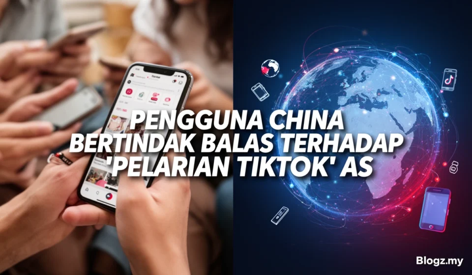 Pengguna China bertindak balas terhadap 'pelarian TikTok' AS