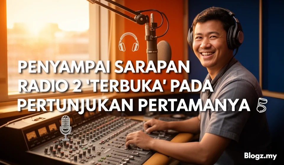 Penyampai Sarapan Radio 2 ‘Terbuka’ pada pertunjukan pertamanya Penyampai Sarapan Radio 2 'Terbuka' pada pertunjukan pertamanya