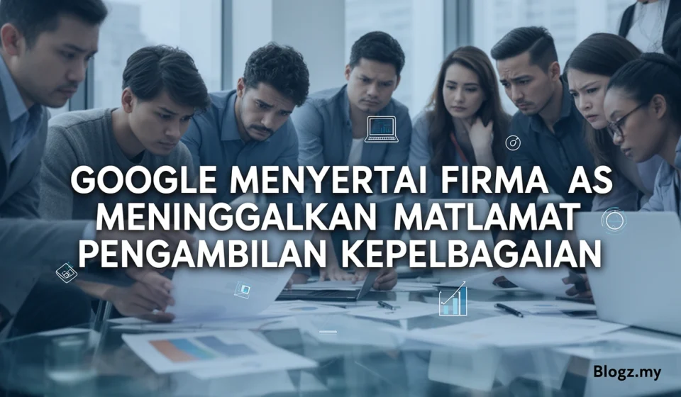 Google menyertai firma AS meninggalkan Matlamat Pengambilan Kepelbagaian