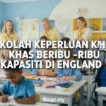 Sekolah keperluan khas beribu -ribu kapasiti di England