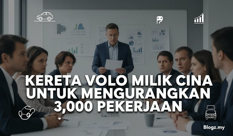 Kereta Volvo milik Cina untuk mengurangkan 3,000 pekerjaan Kereta Volvo milik Cina untuk mengurangkan 3,000 pekerjaan