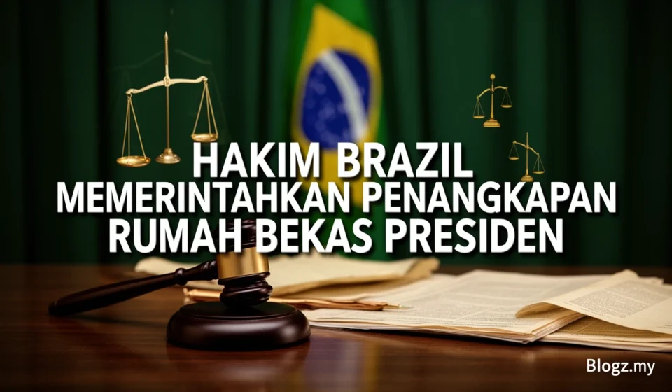 Hakim Brazil memerintahkan penangkapan rumah bekas presiden