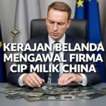 Kerajaan Belanda mengawal firma cip milik China