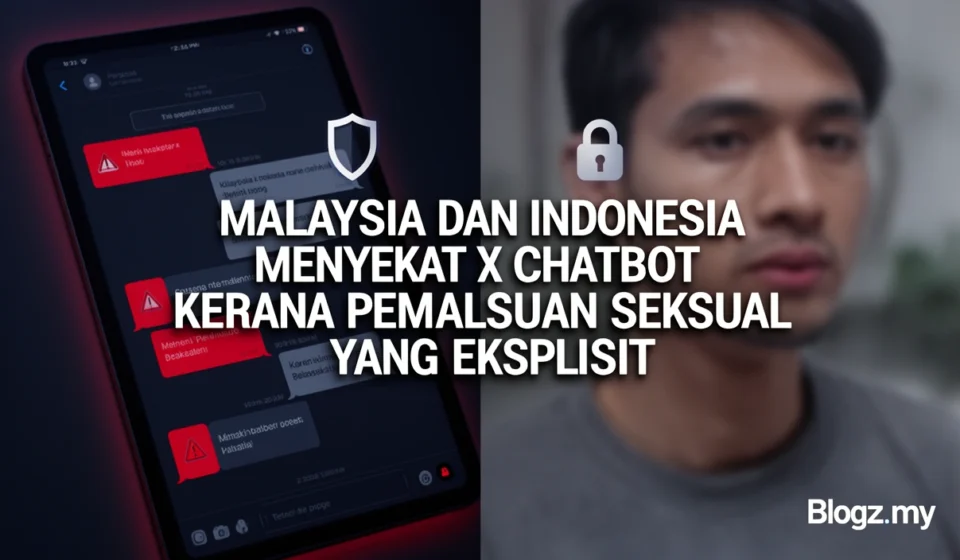 Malaysia dan Indonesia menyekat X chatbot kerana pemalsuan seksual yang eksplisit