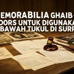 Memorabilia ghaib The Doors untuk digunakan di bawah tukul di Surrey