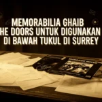 Memorabilia ghaib The Doors untuk digunakan di bawah tukul di Surrey