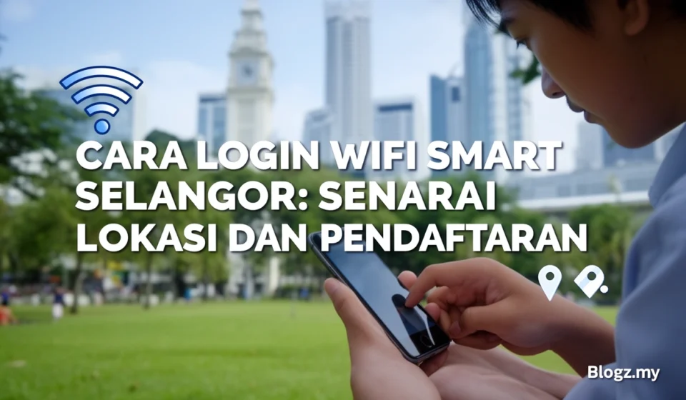 Cara Login Wifi Smart Selangor: Senarai Lokasi Dan Pendaftaran