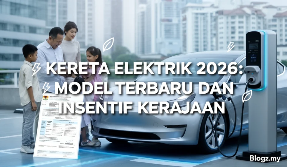 Kereta Elektrik 2026: Model Terbaru dan Insentif Kerajaan