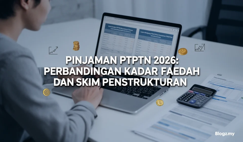 Pinjaman PTPTN 2026: Perbandingan Kadar Faedah dan Skim Penstrukturan