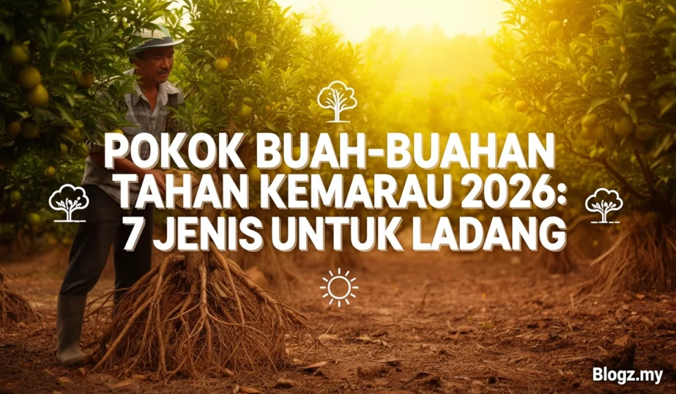 Pokok Buah-Buahan Tahan Kemarau 2026: 7 Jenis untuk Ladang