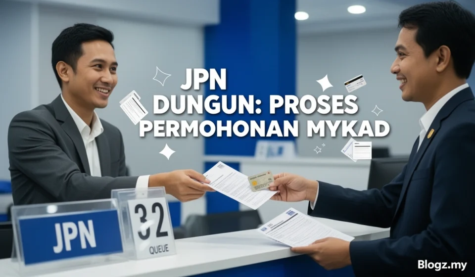 JPN Dungun: Proses Permohonan MyKad