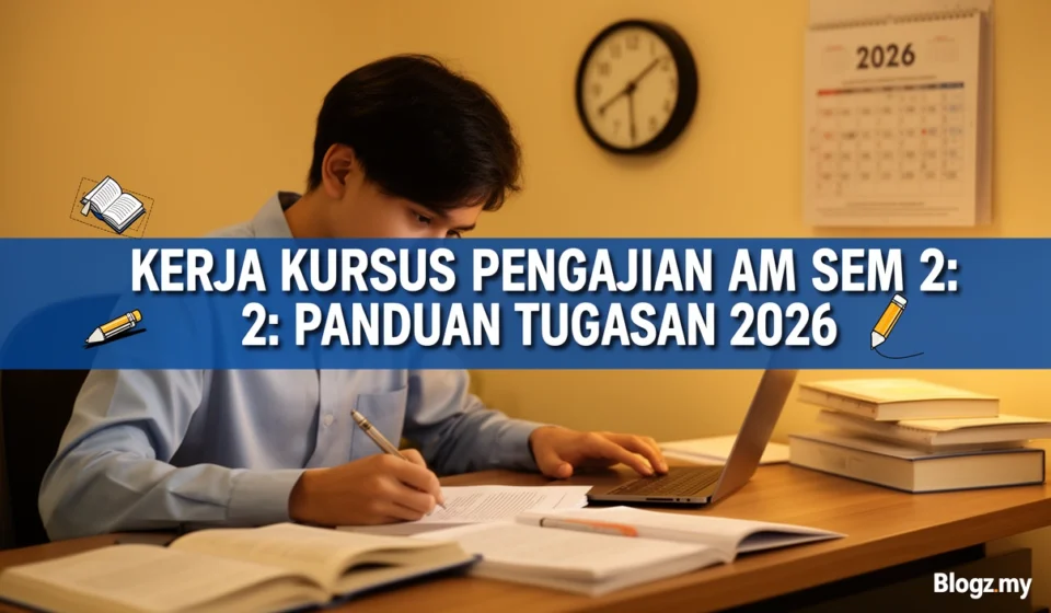 Kerja Kursus Pengajian Am Sem 2: Panduan Tugasan 2026