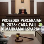 Prosedur Perceraian 2026: Cara Fail di Mahkamah Syariah