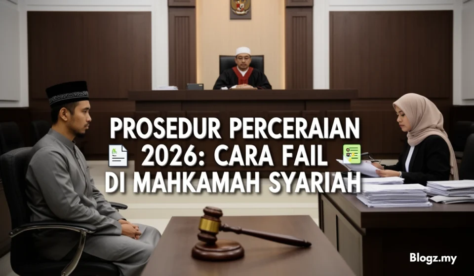 Prosedur Perceraian 2026: Cara Fail di Mahkamah Syariah