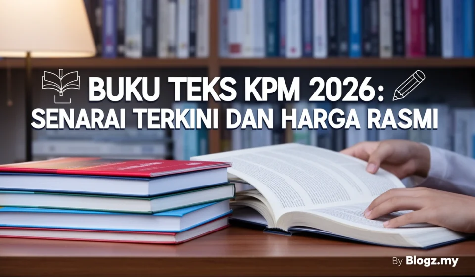 Buku Teks KPM 2026: Senarai Terkini dan Harga Rasmi