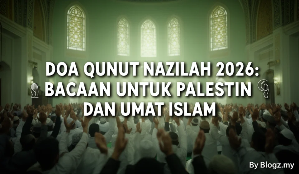 Doa Qunut Nazilah 2026: Bacaan untuk Palestin dan Umat Islam