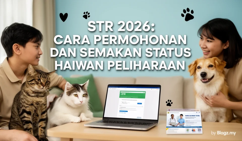 STR 2026: Cara Permohonan dan Semakan Status Haiwan Peliharaan