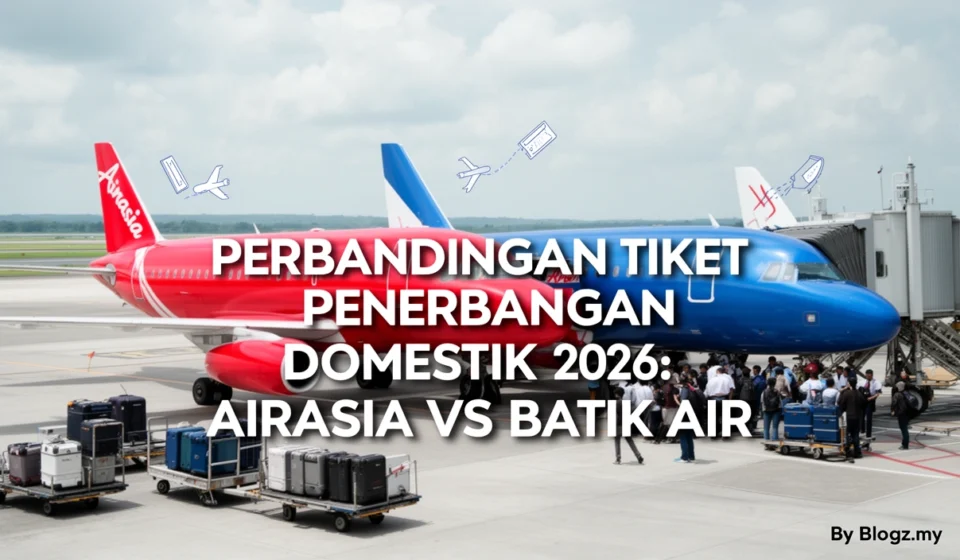 Perbandingan Tiket Penerbangan Domestik 2026: AirAsia vs Batik Air