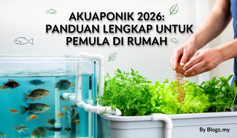 Akuaponik 2026: Panduan Lengkap untuk Pemula di Rumah
