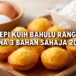 Resepi Kuih Bahulu Rangup: Guna 3 Bahan Sahaja 2026