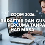 Zoom 2026: Cara Daftar dan Guna Percuma Tanpa Had Masa