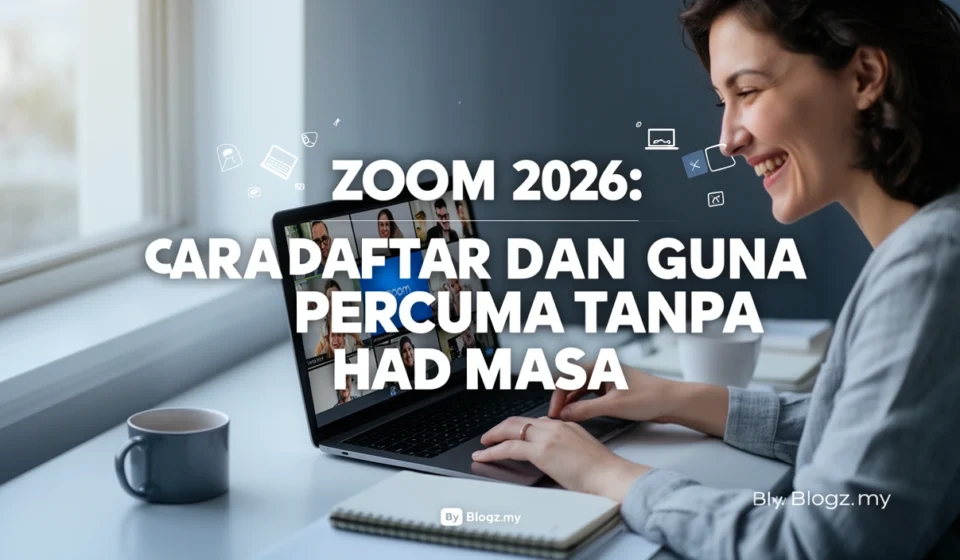 Zoom 2026: Cara Daftar dan Guna Percuma Tanpa Had Masa