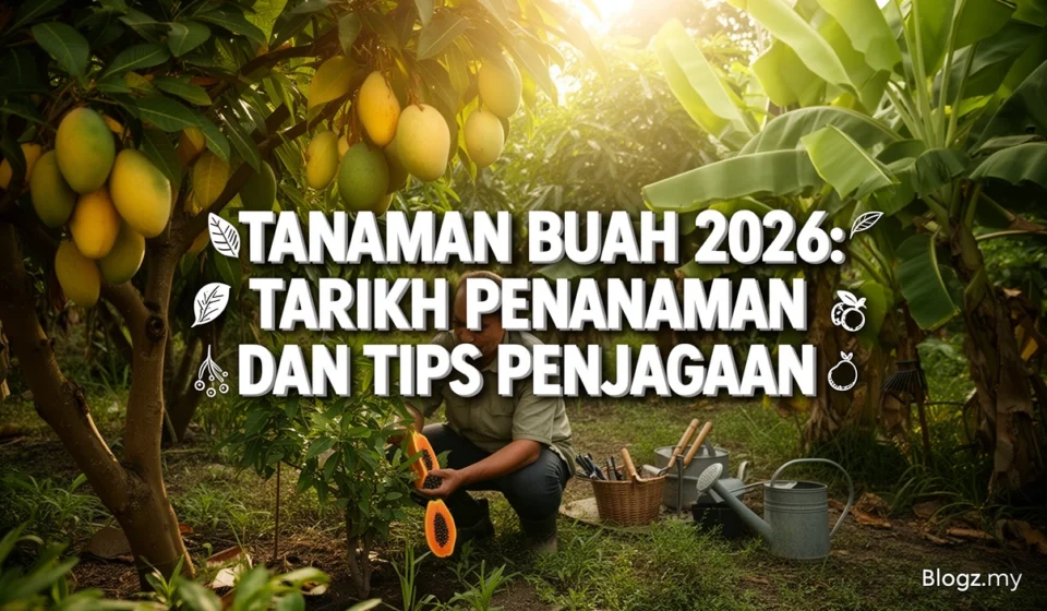 Tanaman Buah 2026: Tarikh Penanaman dan Tips Penjagaan