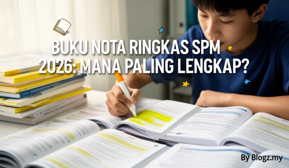 Buku Nota Ringkas SPM 2026: Mana Paling Lengkap?