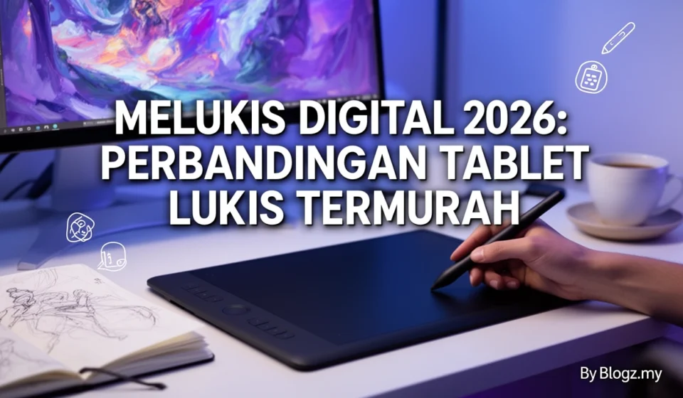 Melukis Digital 2026: Perbandingan Tablet Lukis Termurah