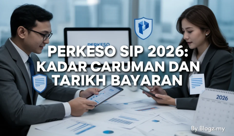 PERKESO Sip 2026: Kadar Caruman dan Tarikh Bayaran