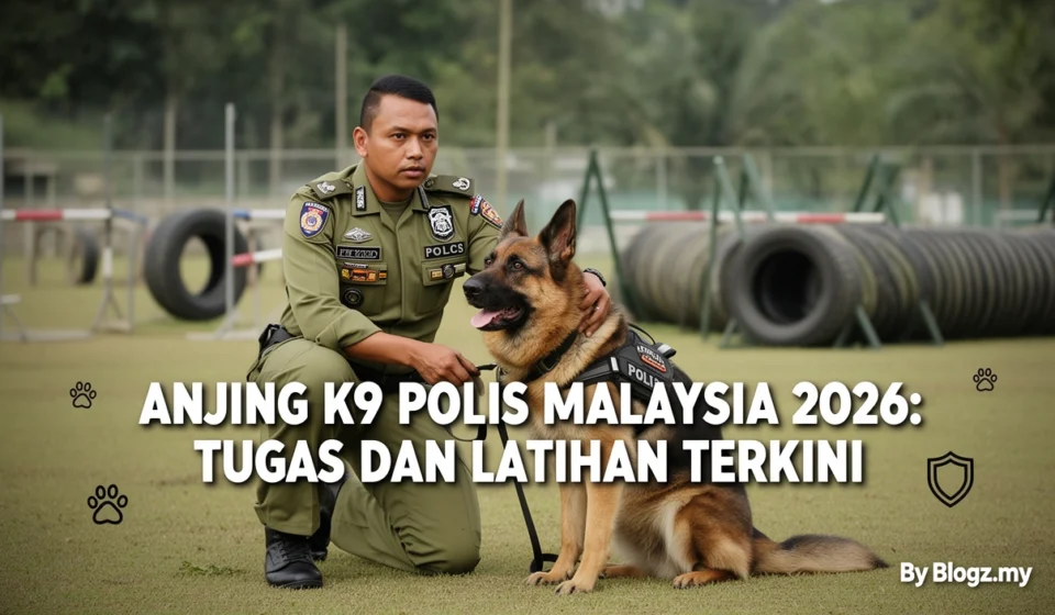 Anjing K9 Polis Malaysia 2026: Tugas dan Latihan Terkini