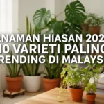 Tanaman Hiasan 2026: 10 Varieti Paling Trending di Malaysia