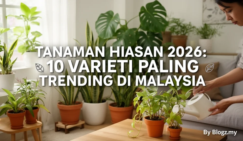 Tanaman Hiasan 2026: 10 Varieti Paling Trending di Malaysia