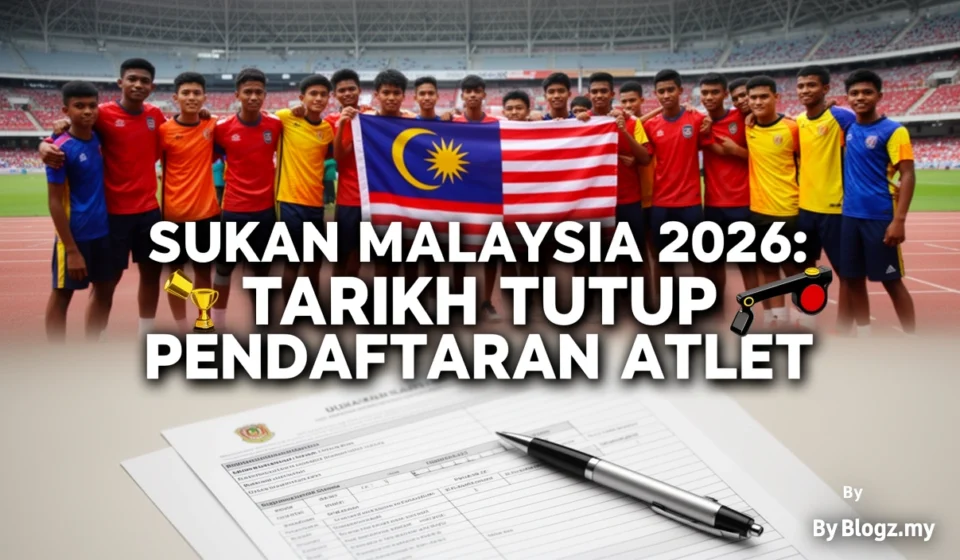 Sukan Malaysia 2026: Tarikh Tutup Pendaftaran Atlet Sukan Malaysia 2026: Tarikh Tutup Pendaftaran Atlet