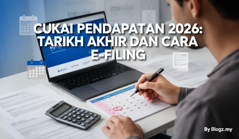 Cukai Pendapatan 2026: Tarikh Akhir dan Cara E-Filing