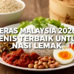 Beras Malaysia 2026: Jenis Terbaik untuk Nasi Lemak