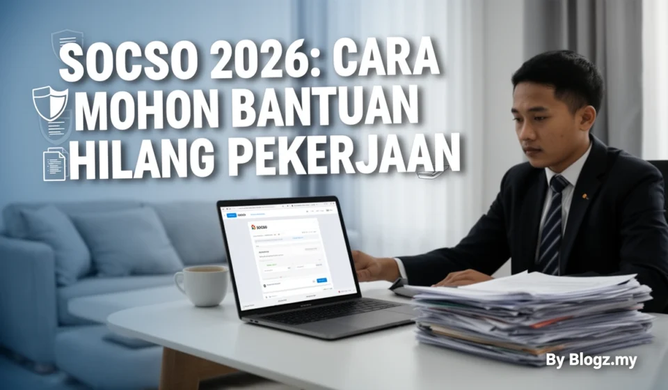 Socso 2026: Cara Mohon Bantuan Hilang Pekerjaan