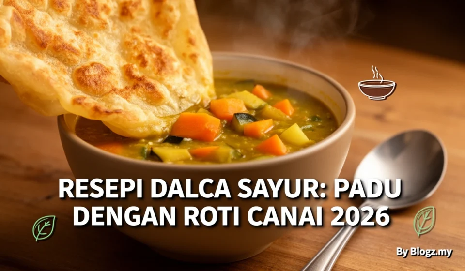 Resepi Dalca Sayur: Padu Dengan Roti Canai 2026