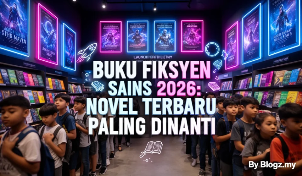 Buku Fiksyen Sains 2026: Novel Terbaru Paling Dinanti