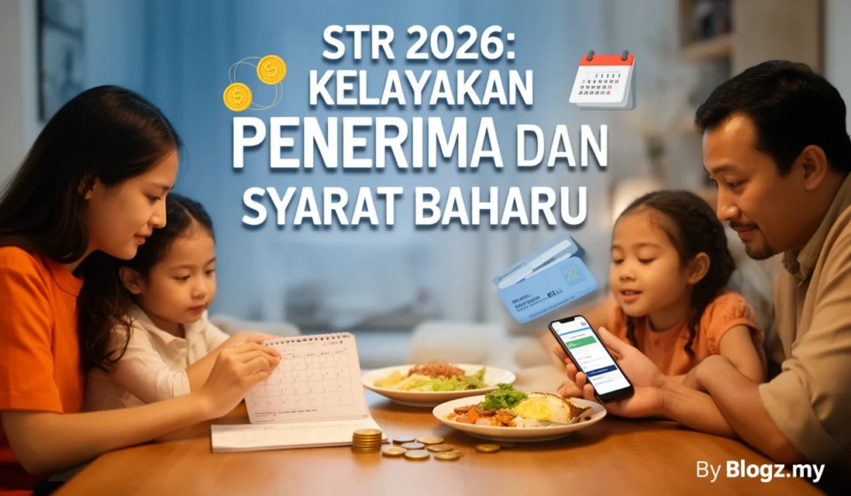 STR 2026: Kelayakan Penerima dan Syarat Baharu