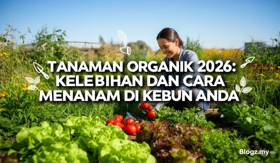 Tanaman Organik 2026: Kelebihan dan Cara Menanam di Kebun Anda
