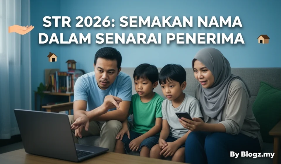 STR 2026: Semakan Nama Dalam Senarai Penerima