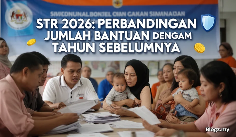 STR 2026: Perbandingan Jumlah Bantuan dengan Tahun Sebelumnya