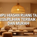 Lampu Hiasan Ruang Tamu 2026: Pilihan Terbaik dan Murah